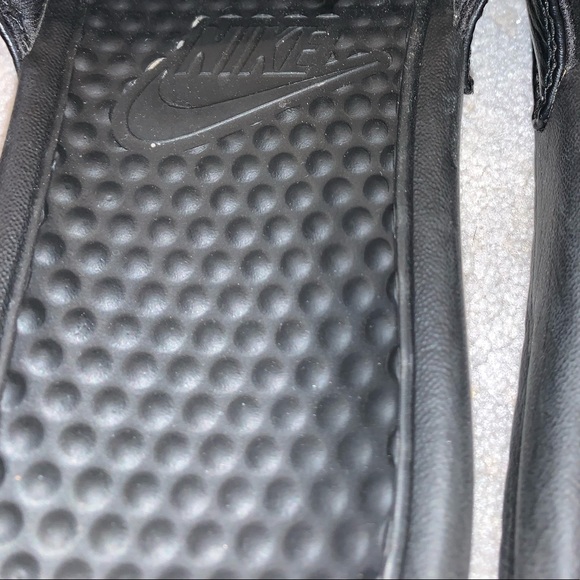 NIKE black flip flops sandals pool slides women’s size 6 - Picture 9 of 14